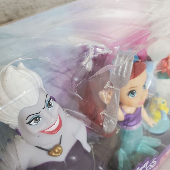 Disney Princess Little Mermaid Ariel & Ursula Petite Gift Set NEW & Sealed - Picture 7 of 7